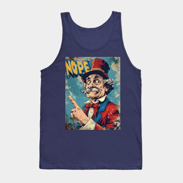 President Nope Tank Top by JunkyDotCom